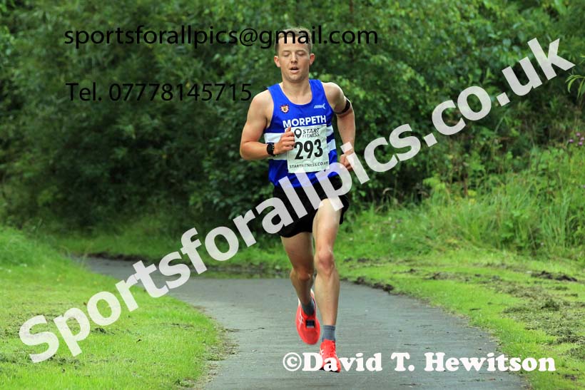 Snior mens 2023 Sunderland 5k Road Race, July 20th.  Photo: David T. Hewitson/Sports for All Pics